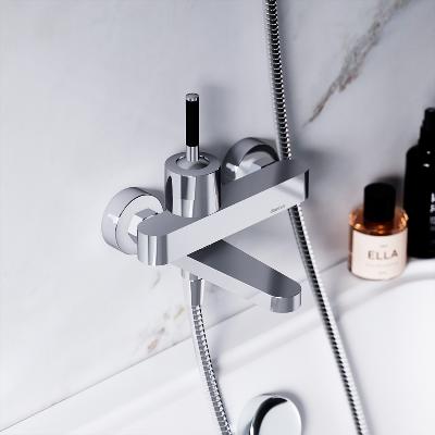 Смеситель для ванны и душа Damixa Arc 291000000 поворотный излив, хром