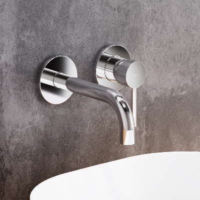 Смеситель для раковины (умывальника) Damixa Scandinavian Pure 360260000 хром встраиваемый