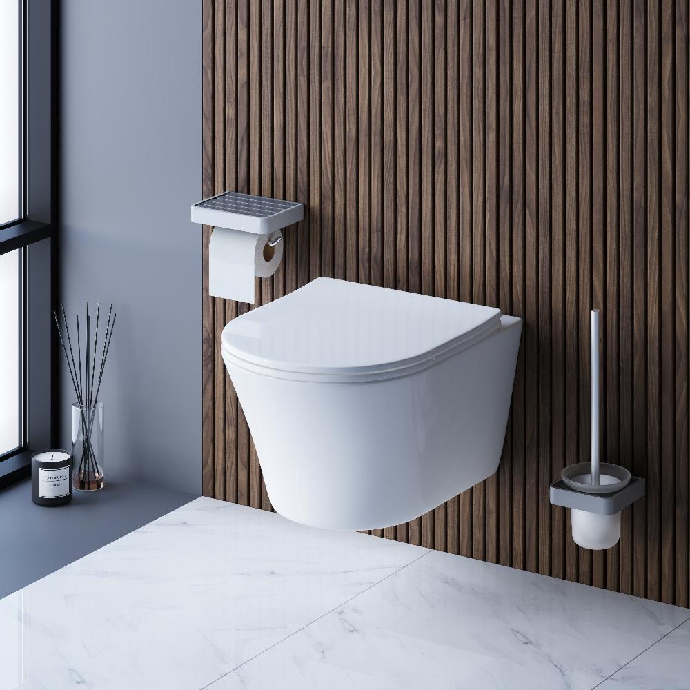 Унитаз подвесной Damixa Skyline DX35C1700SC безободковый с