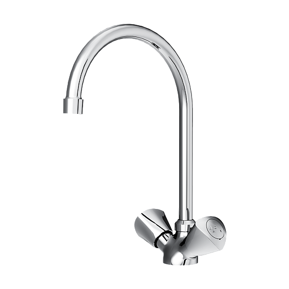 Смеситель для кухни Damixa Object 340000000 высокий, хром