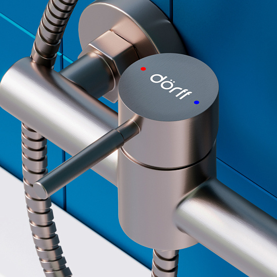 Смеситель для душа Dorff Logic D3020000SS никель
