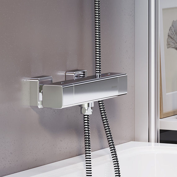 Смеситель для душа Damixa Gala 536000000 термостат, хром