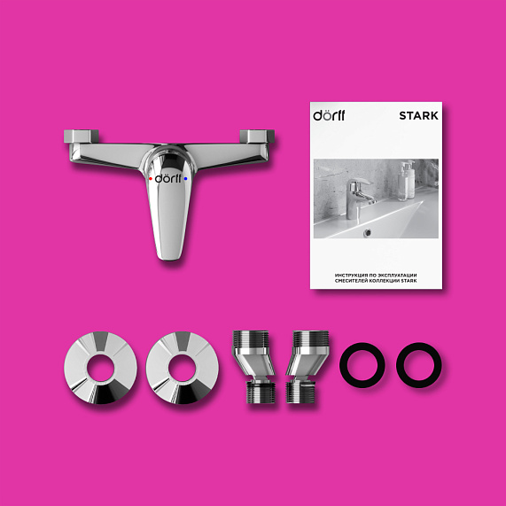 Смеситель для душа Dorff Stark D1102000 хром