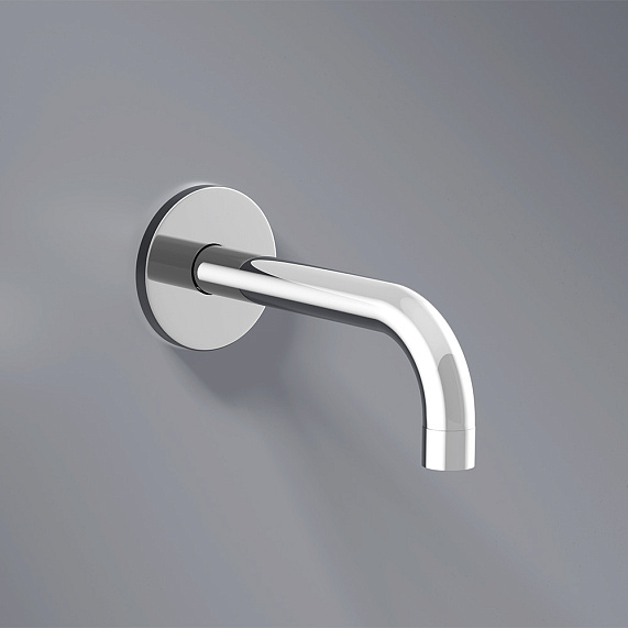 Встраиваемая душевая система Damixa Scandinavian Pure 936510000 хром: тропический верхний душ, ручной душ, излив