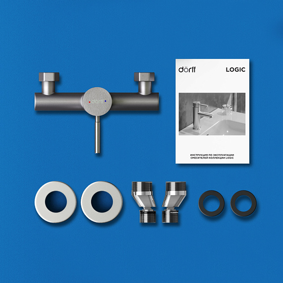 Смеситель для душа Dorff Logic D3020000SS никель