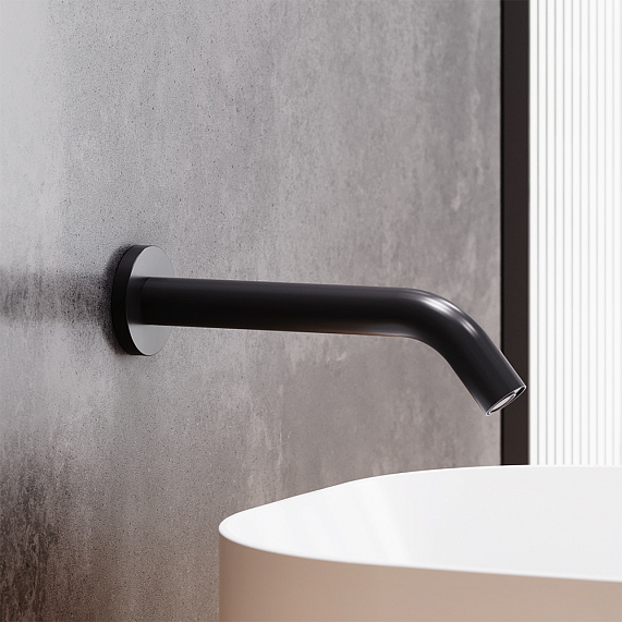 Смеситель для раковины (умывальника) Damixa Scandinavian Pure 360270300 черный встраиваемый