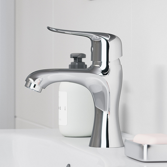 Смеситель для раковины (умывальника) Damixa Palace Evo 320210000 хром