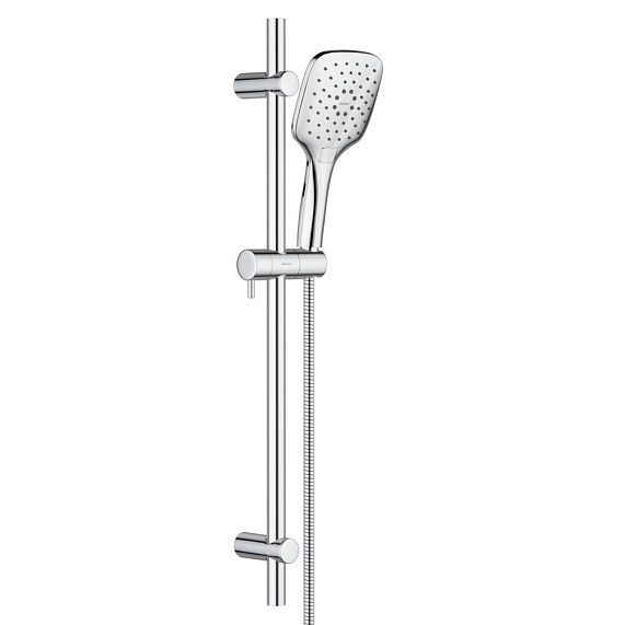 Душевой гарнитур Damixa Eclipse 931001000 держатель, шланг, лейка 3 режима, хром