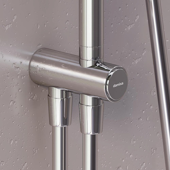 Душевая система Damixa Gala 953000000 стойка с тропическим душем, хром