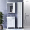 Шкаф с зеркалом 60 Damixa Palace One M41MPR0601WG белый глянец правый
