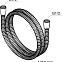 Шланг для душа 1750 Dorff Comfort D0400100 хром