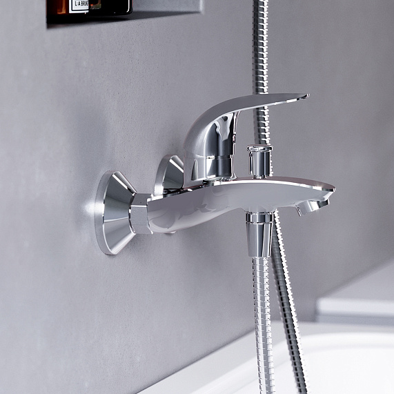 Смеситель для ванны и душа Damixa Palace Bit 311000000 хром