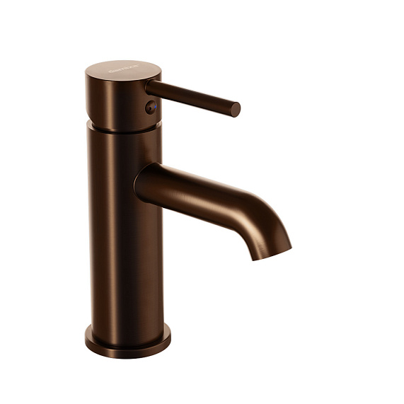 Смеситель для раковины (умывальника) Damixa Scandinavian Pure 360210500 розовое золото