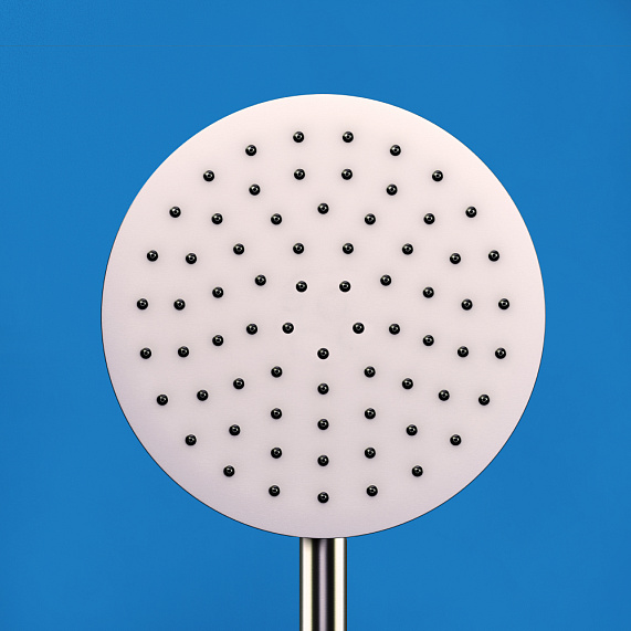 Душевая система Dorff Logic D0703000SS стойка с тропическим душем, смесителем, изливом, серая