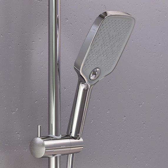 Душевая система Damixa Gala 953000000 стойка с тропическим душем, хром
