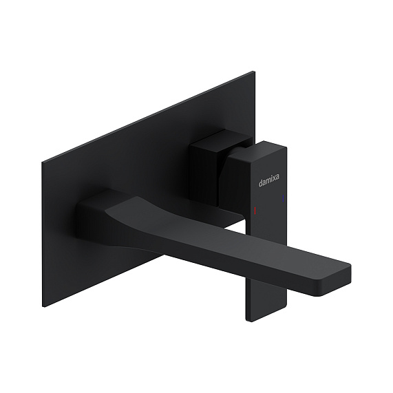 Смеситель для раковины Damixa Gala 530260300 черный встраиваемый