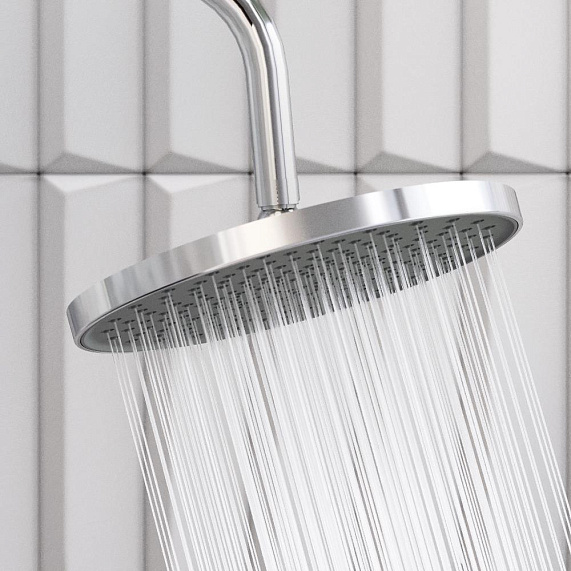 Душевая система Damixa Apollo 947000000 стойка с тропическим душем, хром