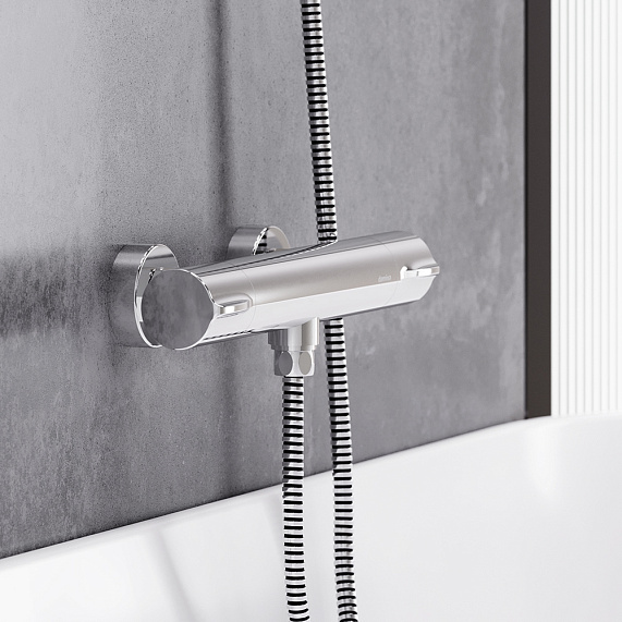 Смеситель для душа Damixa Scandinavian Pure 366000000 термостат, хром