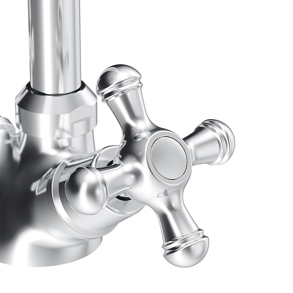 Смеситель для кухни Damixa Retro 230000000 высокий, хром