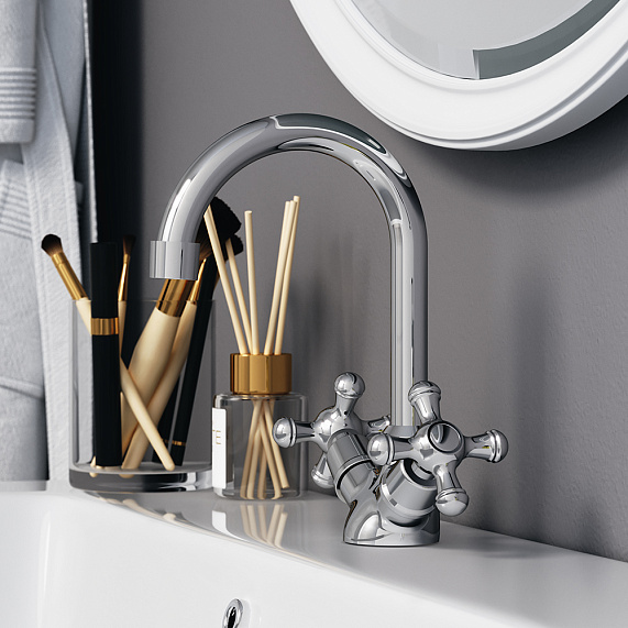 Смеситель для раковины (умывальника) Damixa Retro 230210000