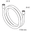 Шланг для душа 1750 Damixa Shower program 760400164 хром