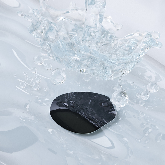 Донный клапан Damixa Option 210610300 длинный черный матовый